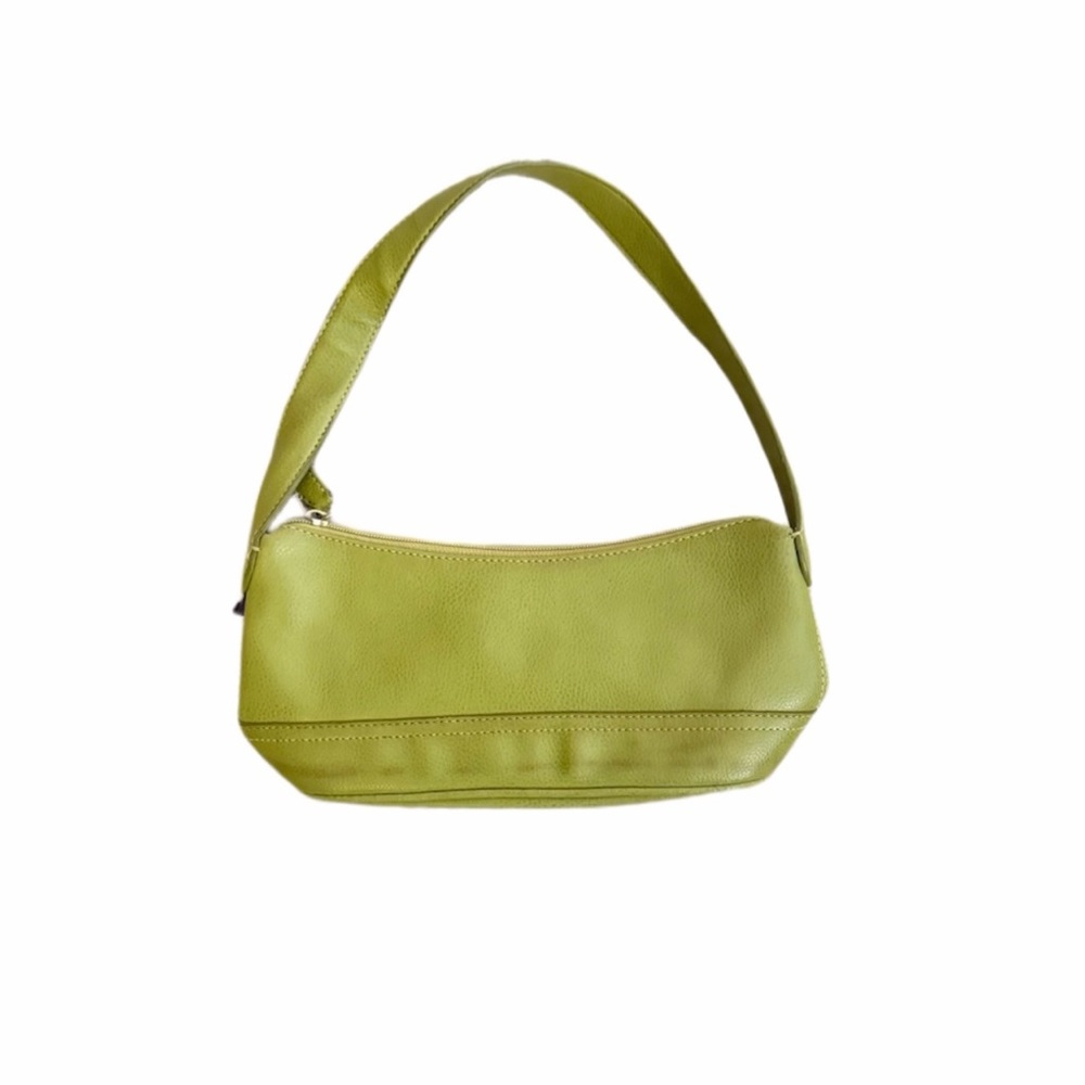 ❌SOLD❌ tommy hilfiger green faux leather shoulder bag